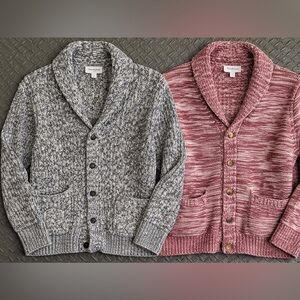 Goodfellow & Co Shawl Collar Knit Cardigan Sweaters Bundle Size Large 2 Pack